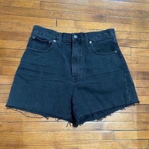 Madewell momjean shorts